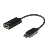 ACT AC7555 video átalakító kábel 0,15 M DisplayPort HDMI A-típus (Standard) Fekete