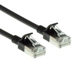 ACT CAT6A U-FTP Patch Cable 0,5m Black DC7900