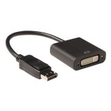 ACT Conversion cable DisplayPort male to DVI female 0,15m Black AK3985