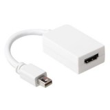 ACT Conversion mini DisplayPort male to HDMI A female cable 0,15m White AK4000