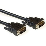 ACT DVI-D Dual Link cable male to male 1,5m Black AK3834