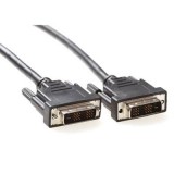 ACT DVI-D Single Link cable male to male 0,5m Black AK3819