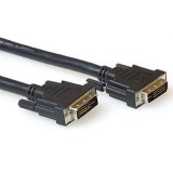 ACT DVI-I Dual Link cable male to male 1,5m Black  AK3953