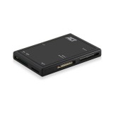 ACT External USB 3.2 Gen1 (USB 3.0) Card Reader Black AC6370