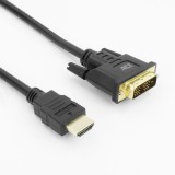 ACT HDMI-A male to DVI-D male adapter cable 3m Black AK3736