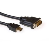 ACT HDMI A male to DVI-D male cable 2m Black AK3740
