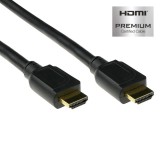 ACT HDMI High Speed premium certified v2.0 HDMI-A male - HDMI-A male cable 1m Black AK3942