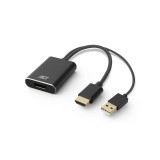 ACT HDMI to DisplayPort adapter 4K@60Hz Black  AC7536
