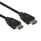 ACT HDMI v2.1, 8K Ultra High Speed kábel 2m fekete (AC3810)