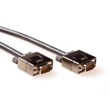 ACT High Performance VGA cable male-male with metal hoods 3m Black AK9363