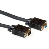 ACT High Performance VGA extension cable male-female 3m Black AK4223