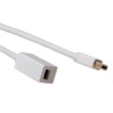 ACT Mini DisplayPort male to Mini DisplayPort female extension cable 1,5m White  AK3956