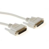 ACT Serial 1:1 connection cable 25 pin D-sub male to 25 pin D-sub female 15m Ivory AK4068
