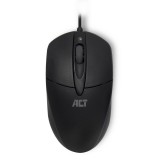 ACT Wired Optical Mouse 1000 DPI Black AC5005