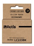Actis cartridge KB-223Bk replacement Brother LC223BK Standard 16 ml - Kompatibel - Tintenpatrone tintapatron 1 db Kompatibilis Standard teljesítmény Fekete