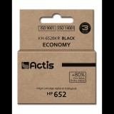 Actis (HP 652 F6V25AE) Tintapatron Fekete (KH-652BKR)
