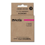 Actis KC-551M Canon 12 ml chippel magenta kompatibilis tintapatron