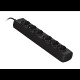 Activejet 6GNU - 3M - C 6-os túlfeszültség védő - elosztó 3m (6GNU - 3M - C)