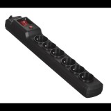 Activejet ACJ Combo 6gn 6-os túlfeszültség védő - elosztó 1.5m (ACJ COMBO 6GN 1,5M)