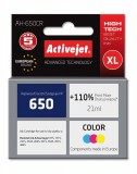 Activejet AH-650CR tintapatron 1 dB Kompatibilis Nagy (XL) kapacitású Cián, Magenta, Sárga