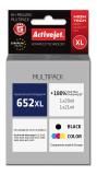 Activejet AH-M652RX tintapatron 2 dB Kompatibilis Nagy (XL) kapacitású Fekete, Cián, Magenta, Sárga