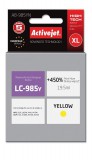 Activejet Brother LC985Y 19,5 ml sárga utángyártott tintapatron