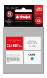 Activejet Canon CLI-581C XL 11,7 ml cián utángyártott tintapatron