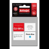 ActiveJet (Canon CLI-581PB XL) Tintapatron Fotókék (ACC-581PBNX)