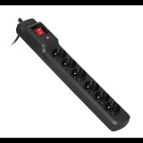 Activejet Combo 6-os túlfeszültség védő - elosztó 3m (COMBO 6GN 3M)