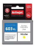 Activejet Epson 603XL 14 ml sárga utángyártott tintapatron