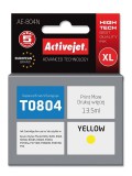 Activejet Epson T0804 13,5 ml sárga utángyártott tintapatron