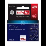 Activejet (HP CD972AE 920XL) Tintapatron Ciánkék (EXPACJAHP0164)