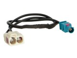 ACV FAKRA - Dupla Fakra (fehér) antenna adapter kábel egyenes 520175-E