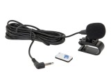 ACV Mikrofon Bluetooth kihangosítóhoz 3,5mm Jack(m) csatlakozóval többféle autórádióhoz (Kenwood, JVC)