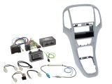 ACV Opel Astra 1-DIN beszerelőkészlet autórádió cseréhez platina ezüst 611230-23-3