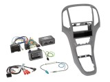 ACV Opel Astra 2-DIN beszerelőkészlet autórádió cseréhez szürke 611230-23-1
