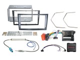 ACV Opel Corsa 2-DIN fényes fekete színű szerelőkészlet autórádió cseréhez 621230-24-3