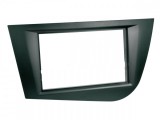 ACV Seat Leon 2005- rádióbeépítő keret Dupla ISO 572290-NTT