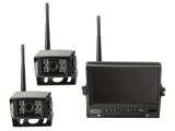 ACV Tolatókamera monitor készlet 7" 2x kamera digitális videó transmitterrel éjjellátó funkcióval 771000-6251