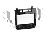 ACV VW Touareg II (7P/7PH) 2010.04-> dupla DIN autórádió beépítő keret 381320-23