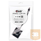 ADA Club3D MINI DISPLAY PORT 1.2 MALE TO HDMI 2.0 FEMALE 4K 60HZ UHD/ 3D ACTIVE ADAPTER