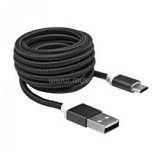 ADA SX-533977 USB AM-MICRO-15B kábel - 1,5m - fekete (SBOX_W027105)