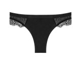 Adalet Flora Normal - menstruációs bugyi (fekete)