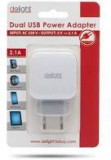 Adapter-2USB-fehér 2.1A