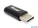 Adapter, USB-C-microUSB átalakító, EQUIP