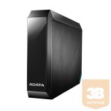 ADATA 3.5" HDD USB 3.2 4TB HM800, Fekete, TV-hez