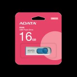 ADATA C008 CLASSIC PENDRIVE 16GB USB 2.0 Fehér-Kék