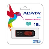 ADATA C008 CLASSIC PENDRIVE 16GB USB 2.0 Fekete-Piros