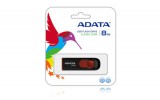 ADATA C008 CLASSIC PENDRIVE 8GB USB 2.0 Fekete-Piros