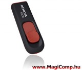 ADATA Flash Drive C008   8GB fekete-piros AC008-8G-RKD